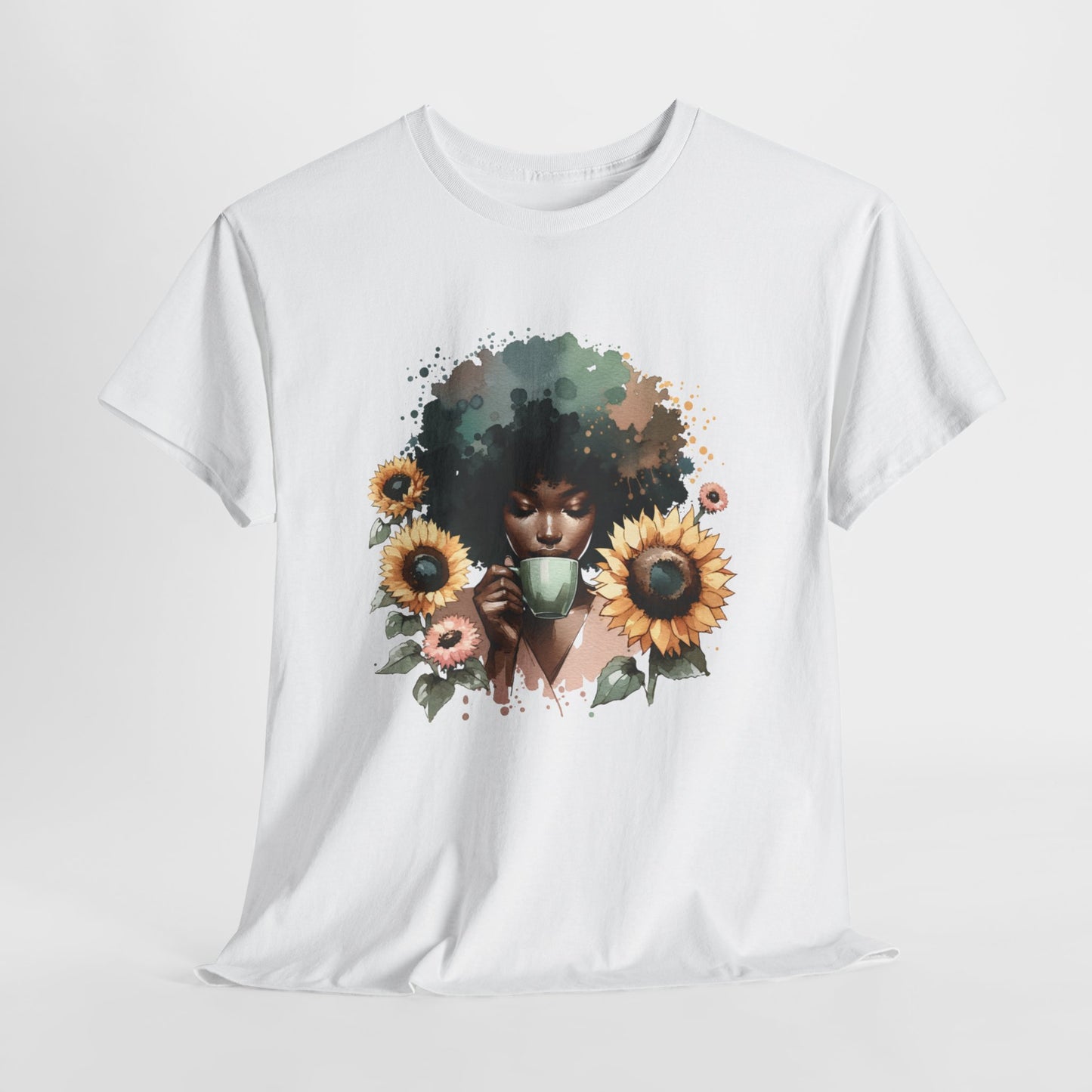 Sunflowers And Coffee T-Shirt