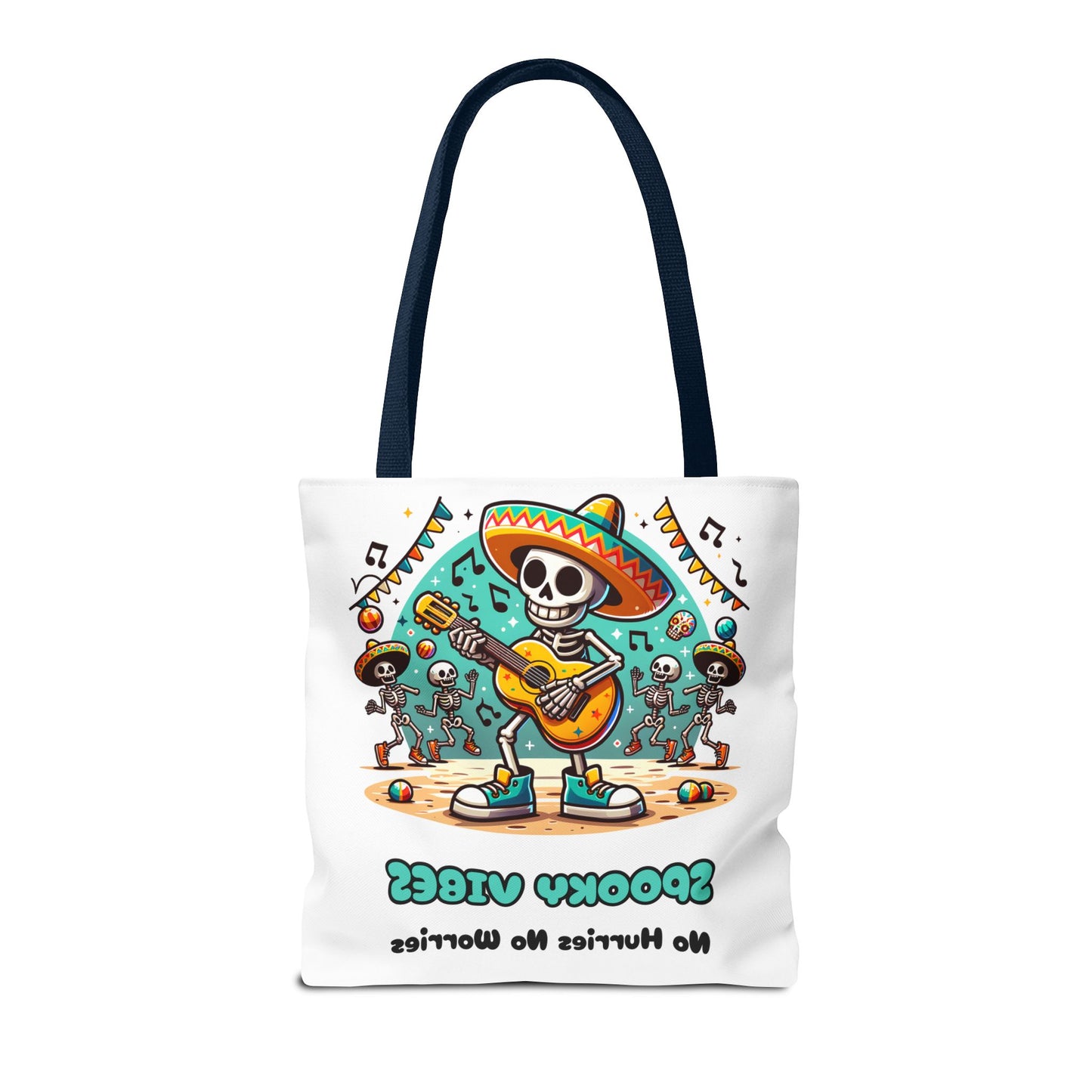 Spooky Vibes Tote Bag – Halloween Gothic Carryall