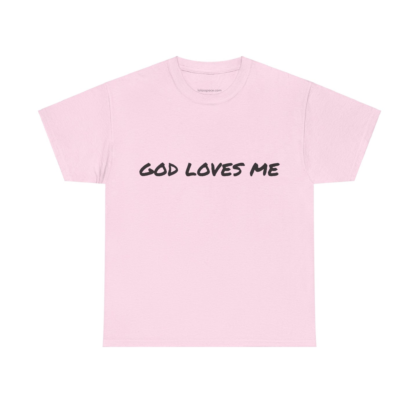 God Loves Me Unisex Heavy Cotton Tee