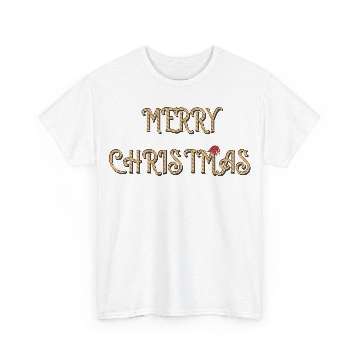 Merry Christmas Unisex Heavy Cotton Tee