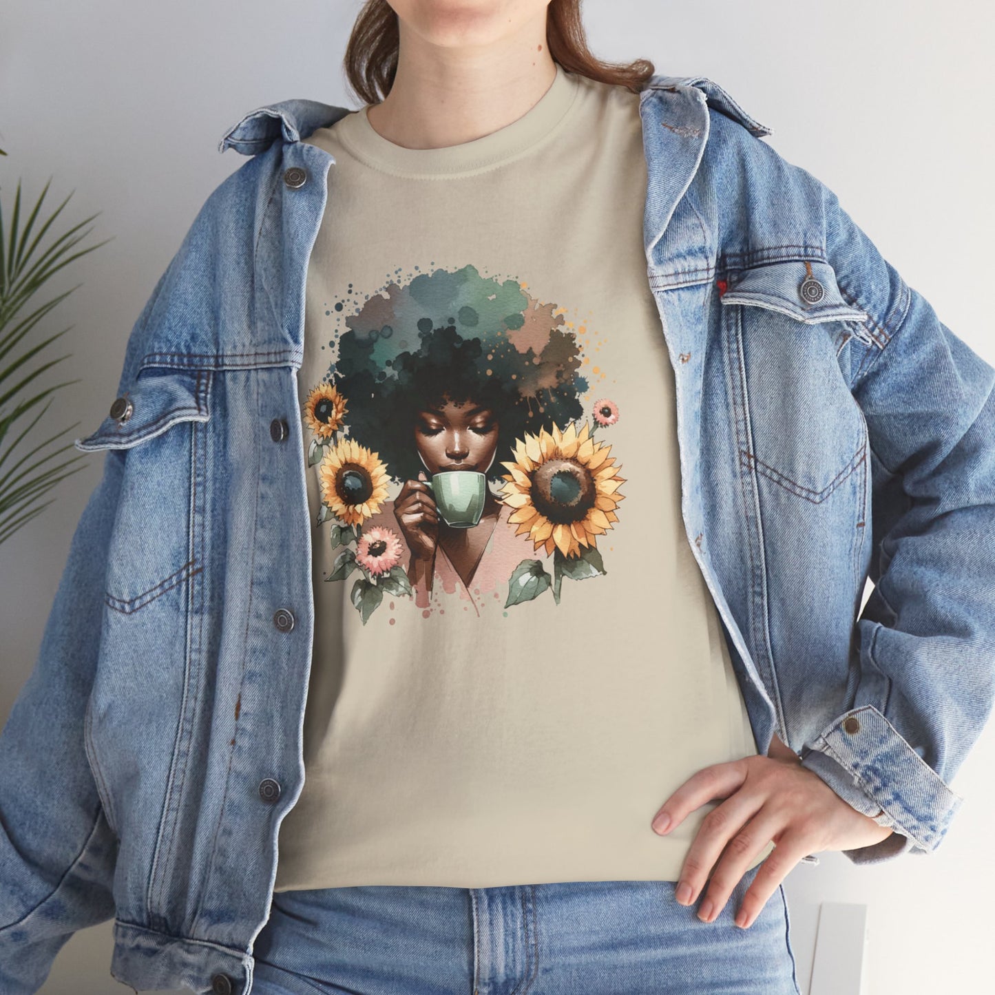 Sunflowers And Coffee T-Shirt