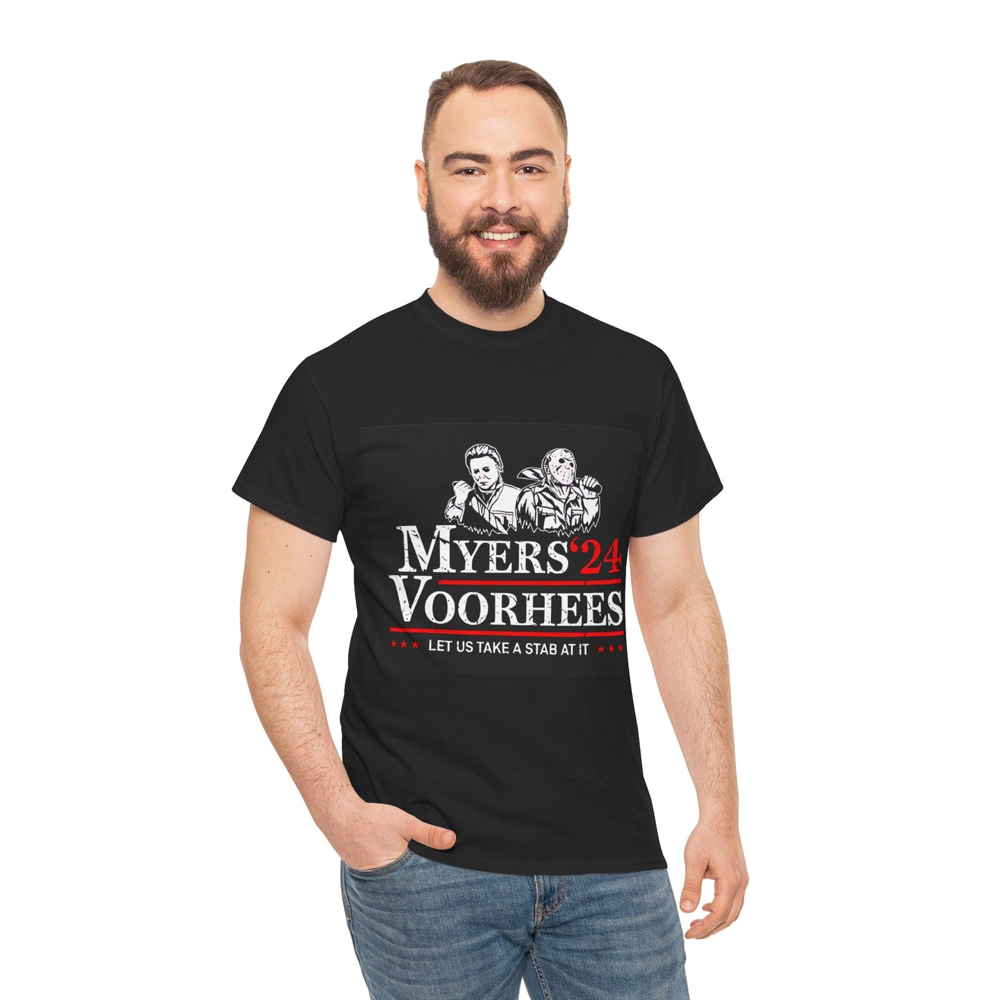 Myers Voorhees 24 Unisex Heavy Cotton Tee