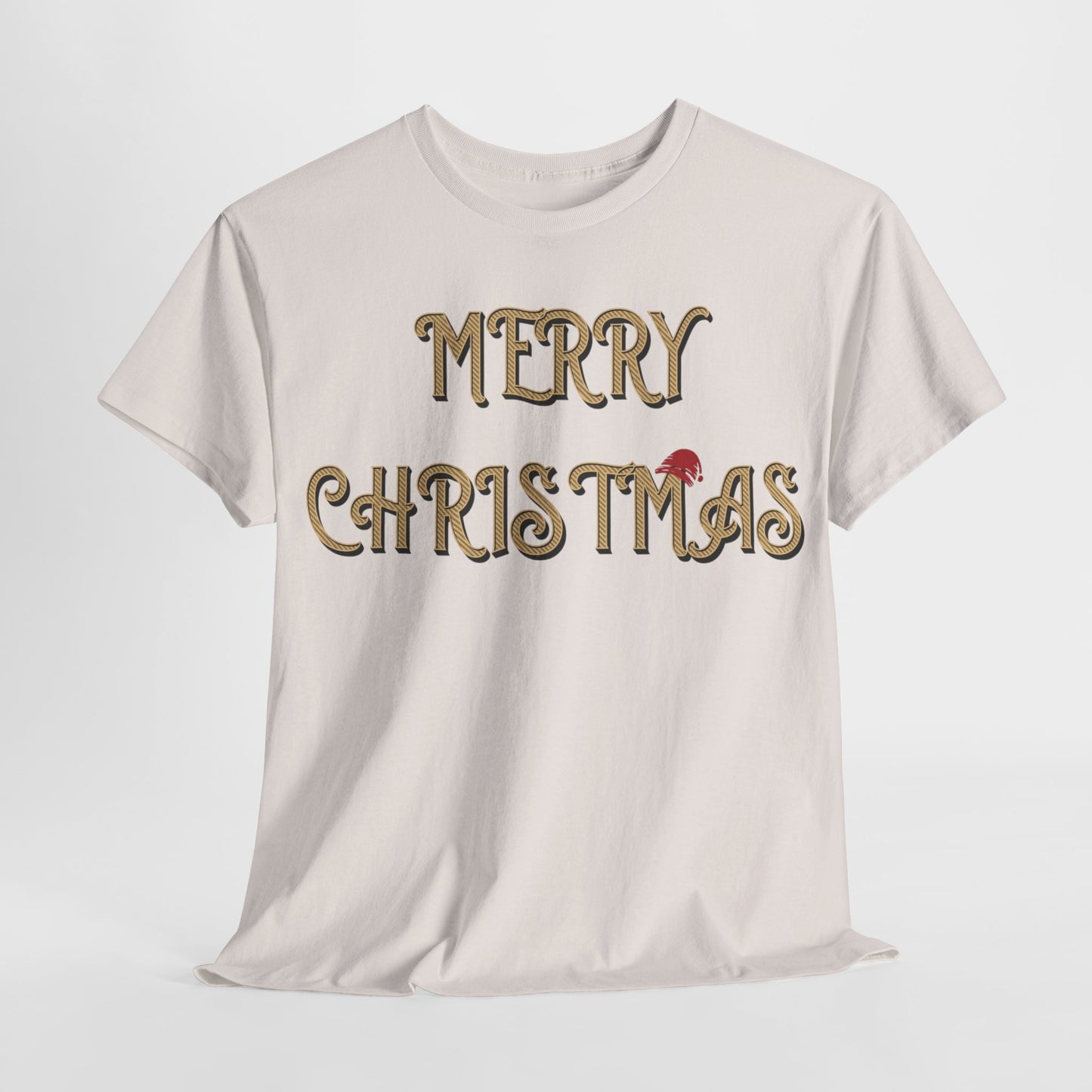 Merry Christmas Unisex Heavy Cotton Tee