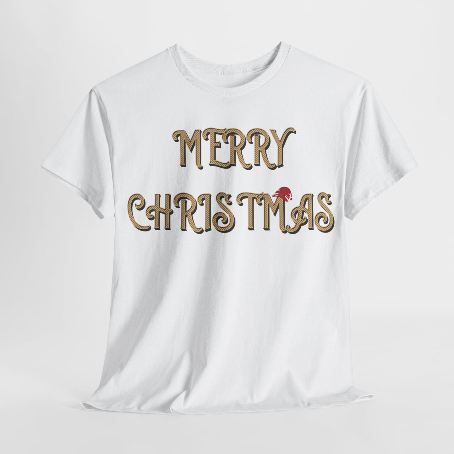 Merry Christmas Unisex Heavy Cotton Tee