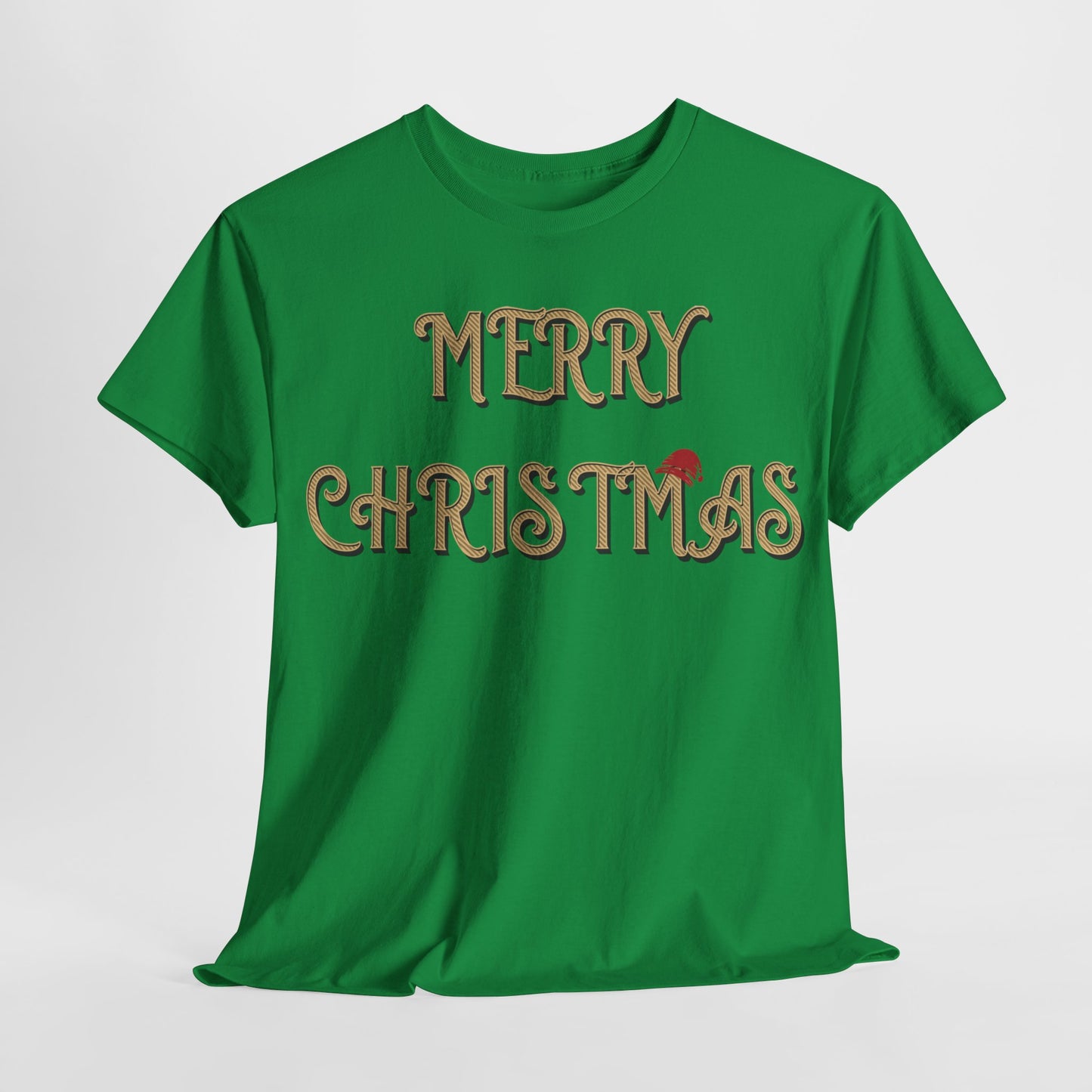 Merry Christmas Unisex Heavy Cotton Tee