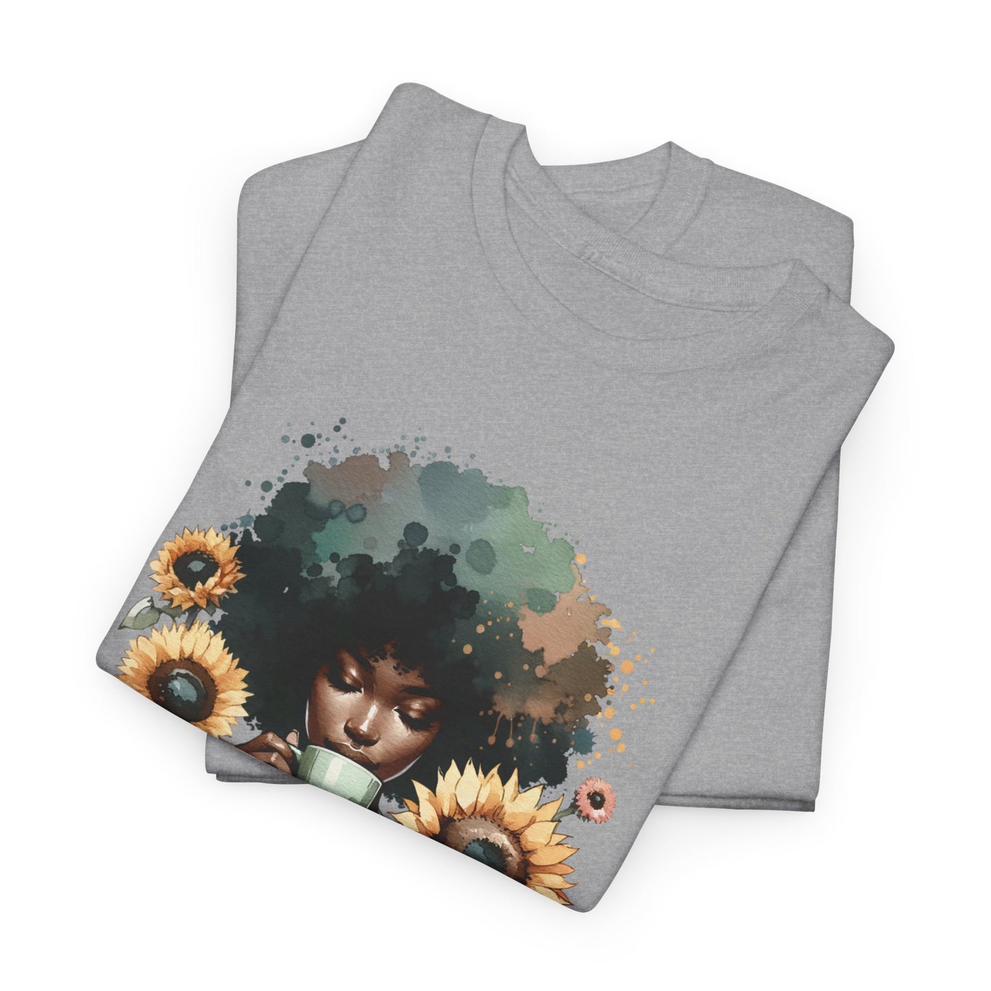 Sunflowers And Coffee T-Shirt