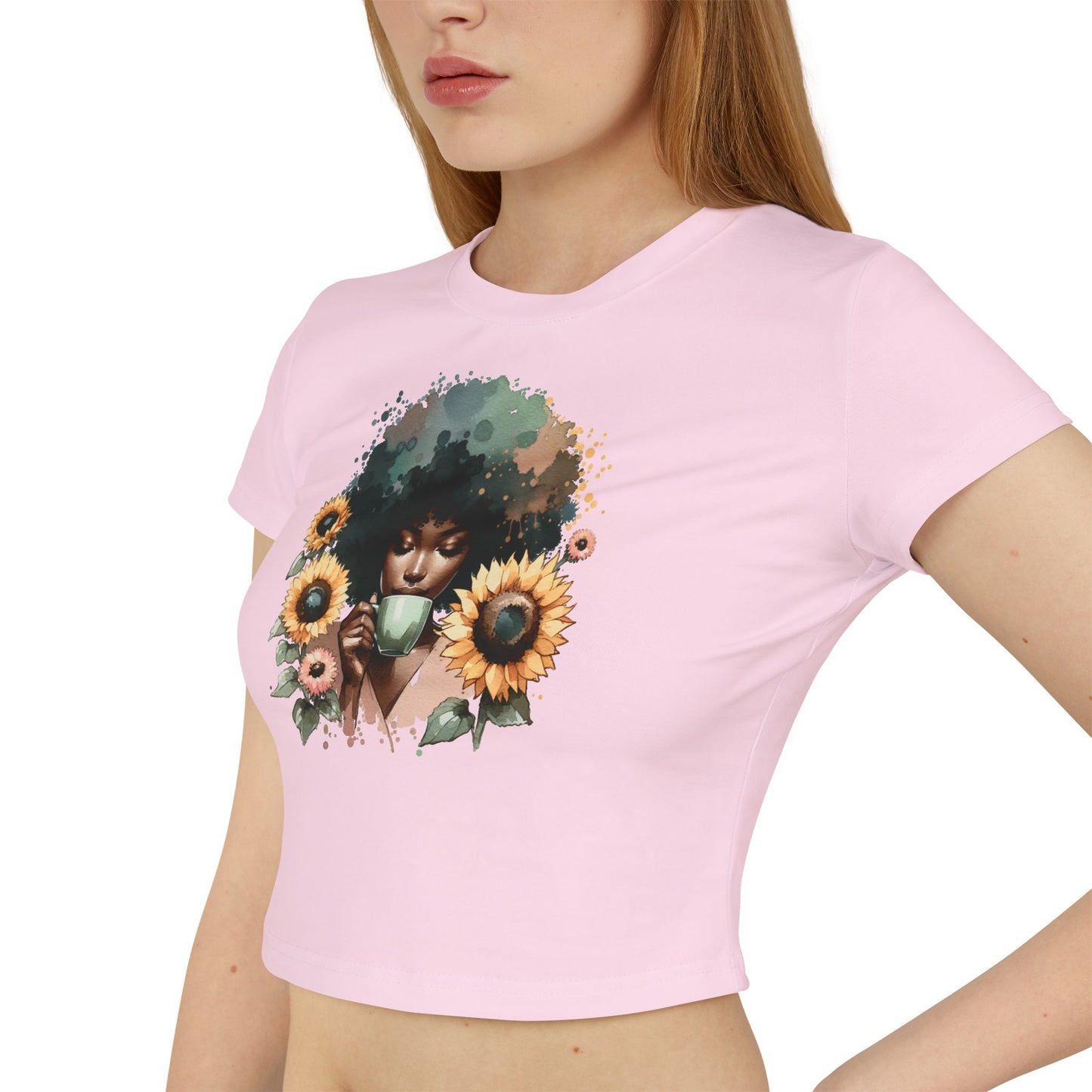 Sunflowers And Coffee T-Shirt for Women