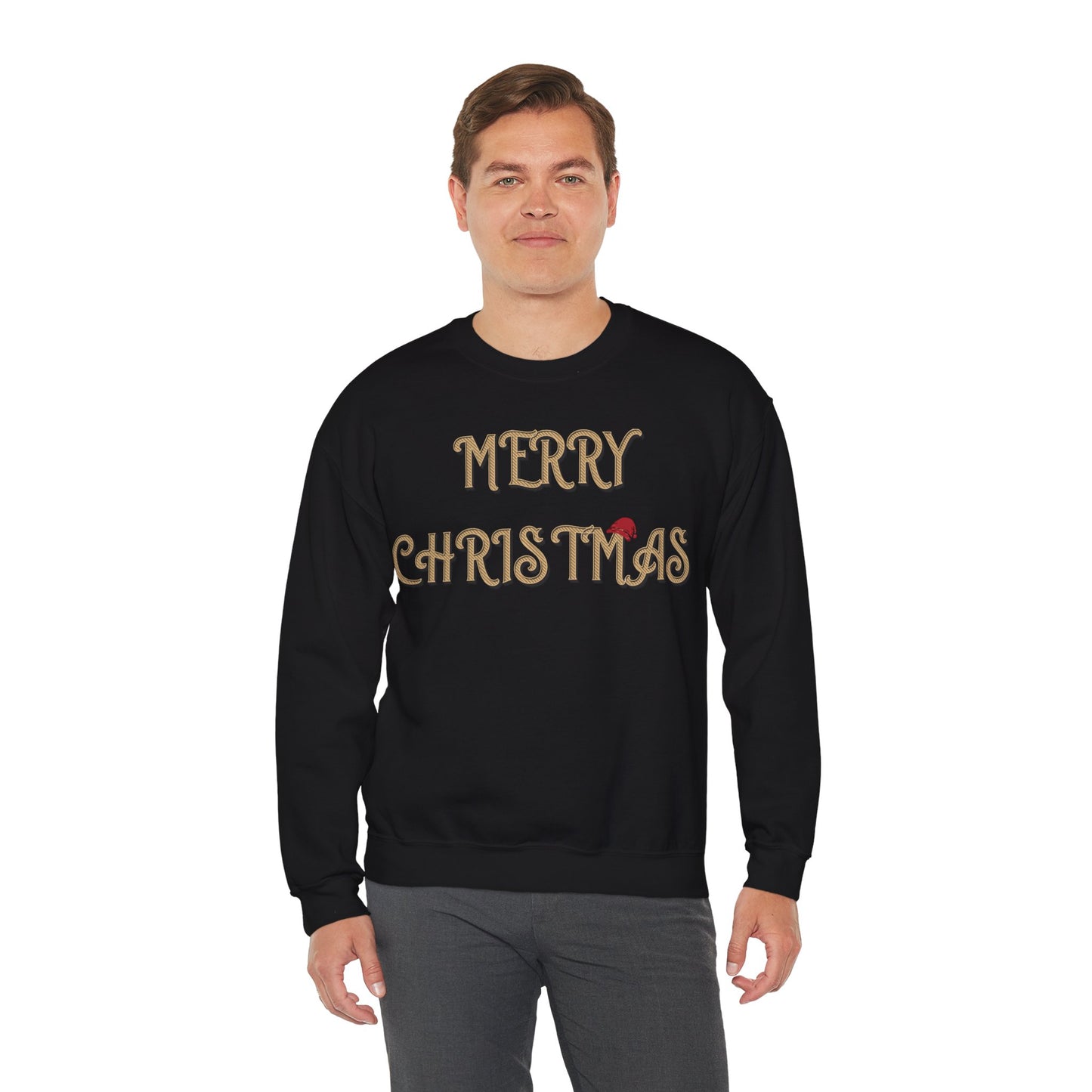 Merry Christmas Unisex Heavy Blend™ Crewneck Sweatshirt