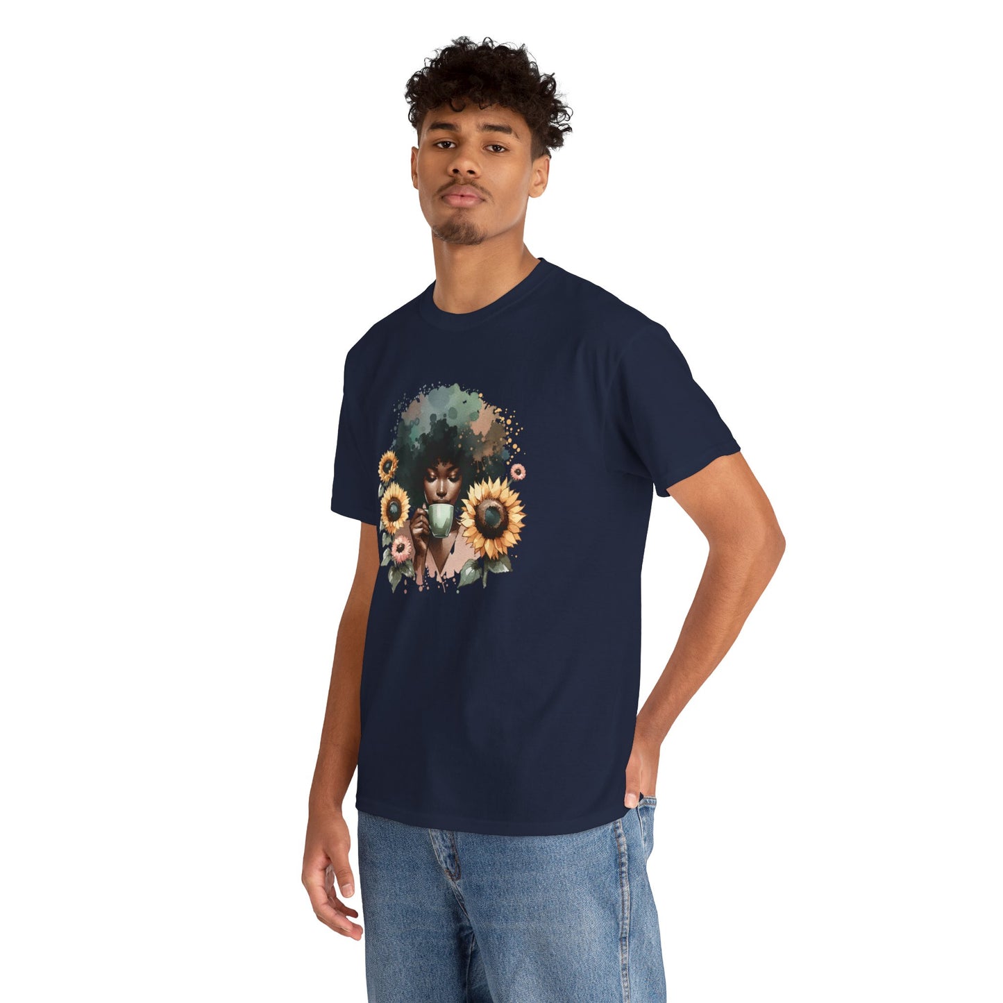 Sunflowers And Coffee T-Shirt