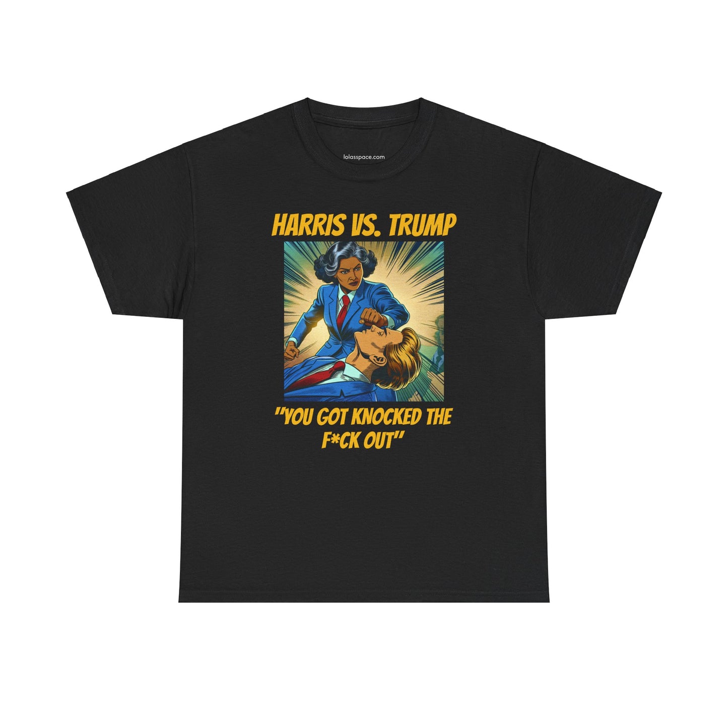 Harris vs Trump Unisex Heavy Cotton Tee