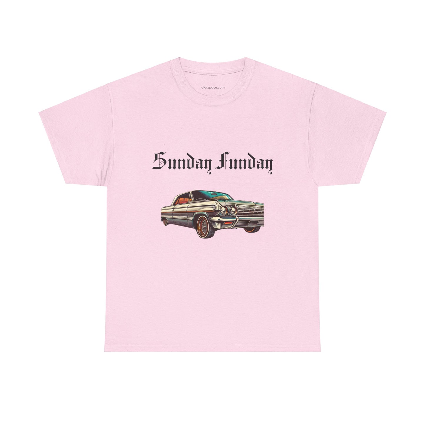 Sunday Funday Lowrider Unisex Heavy Cotton Tee