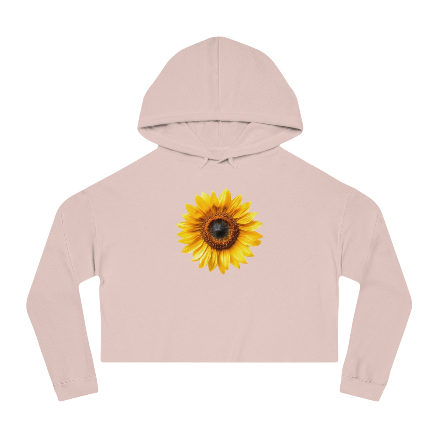 Sunflower Cropped Hoodie