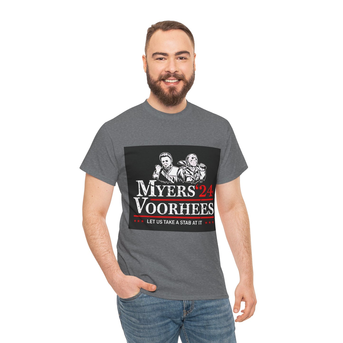 Myers Voorhees 24 Unisex Heavy Cotton Tee