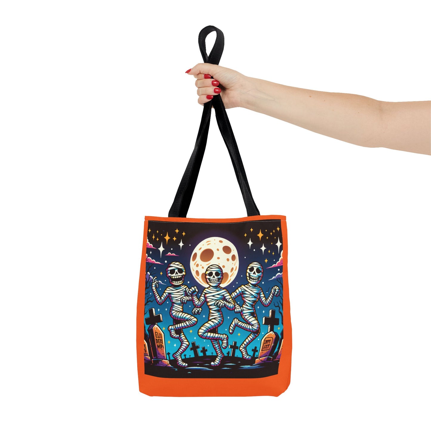 Halloween Dancing Mummies Tote Bag