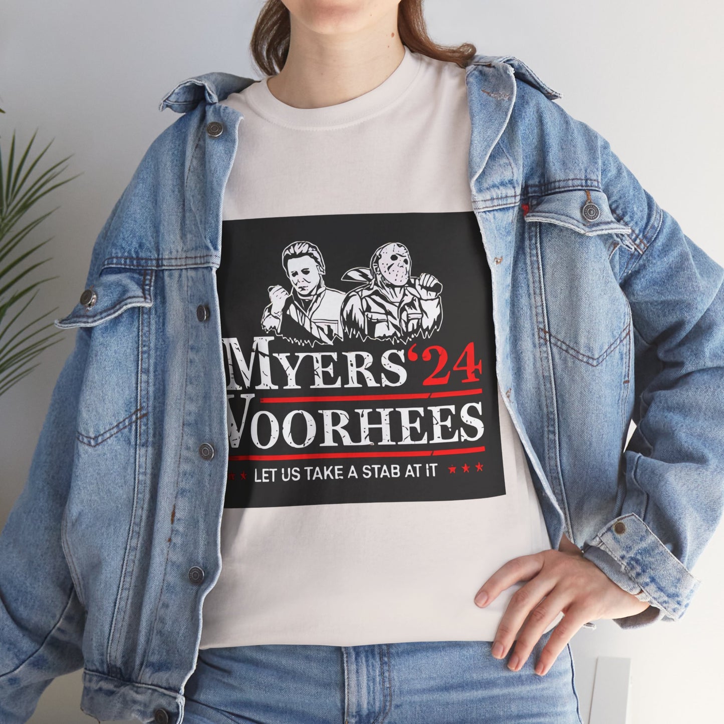 Myers Voorhees 24 Unisex Heavy Cotton Tee