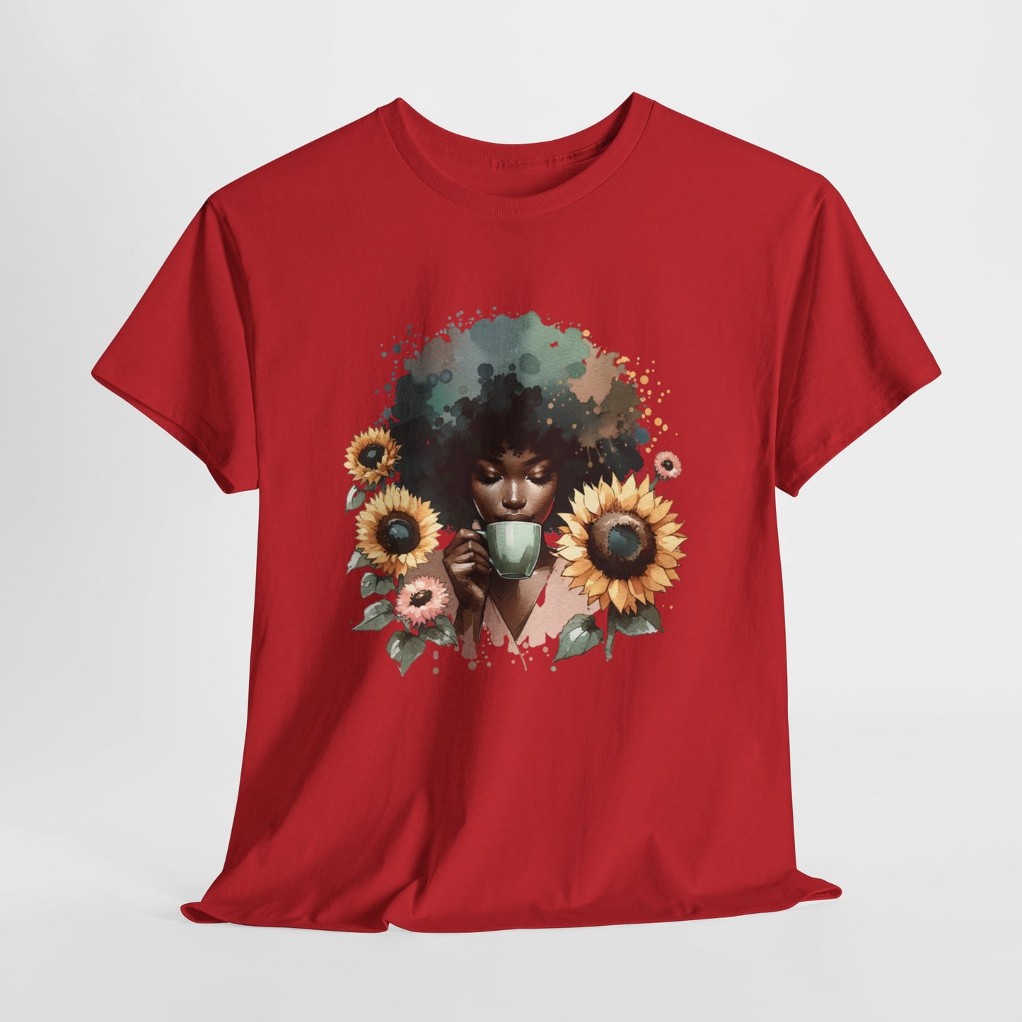 Sunflowers And Coffee T-Shirt