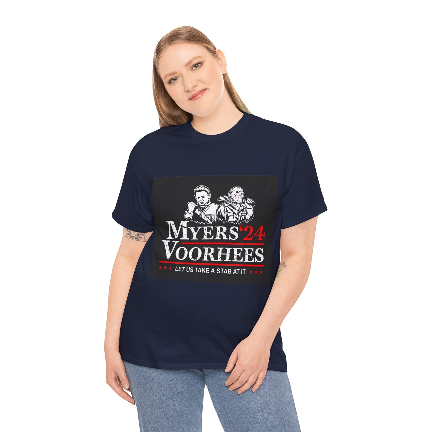 Myers Voorhees 24 Unisex Heavy Cotton Tee