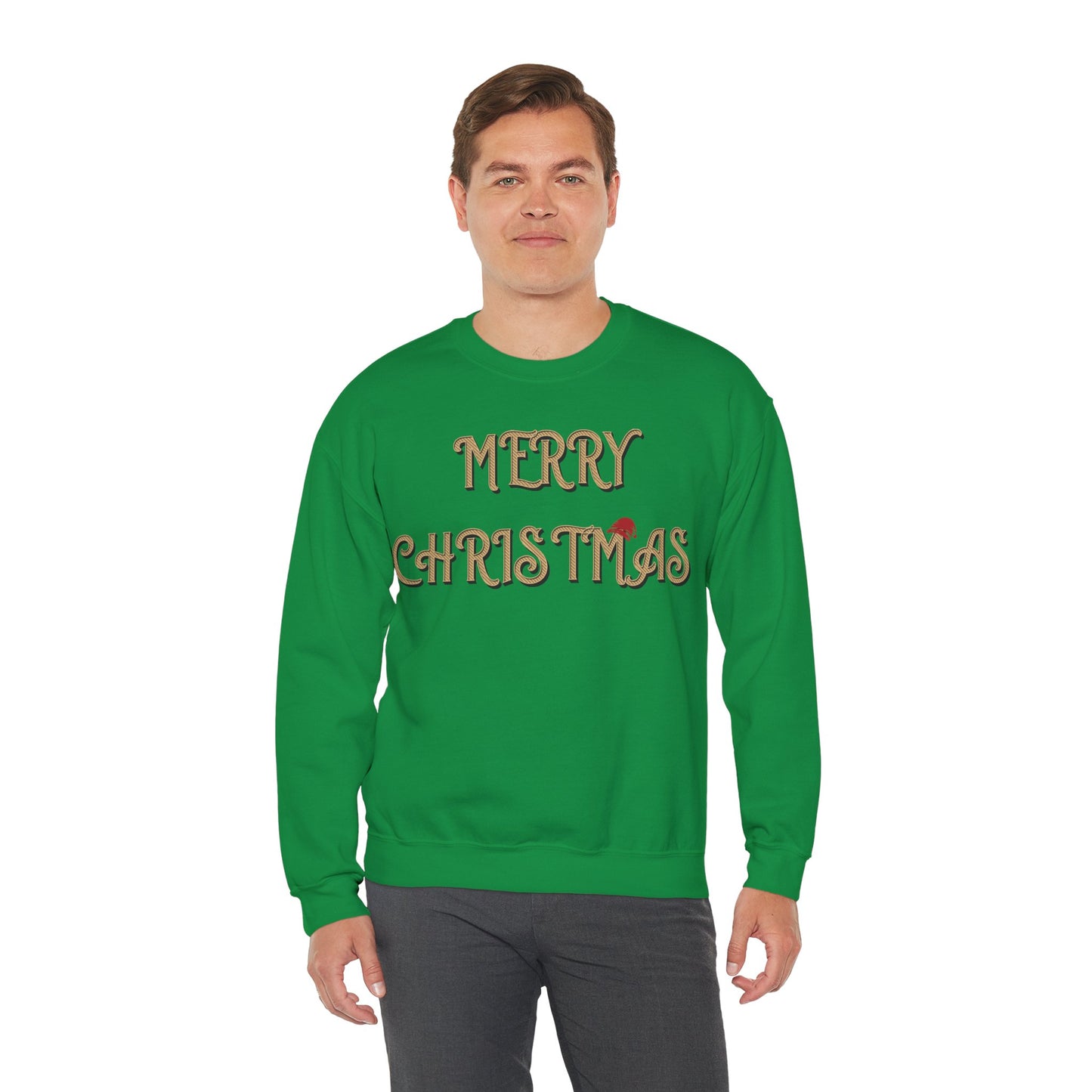 Merry Christmas Unisex Heavy Blend™ Crewneck Sweatshirt