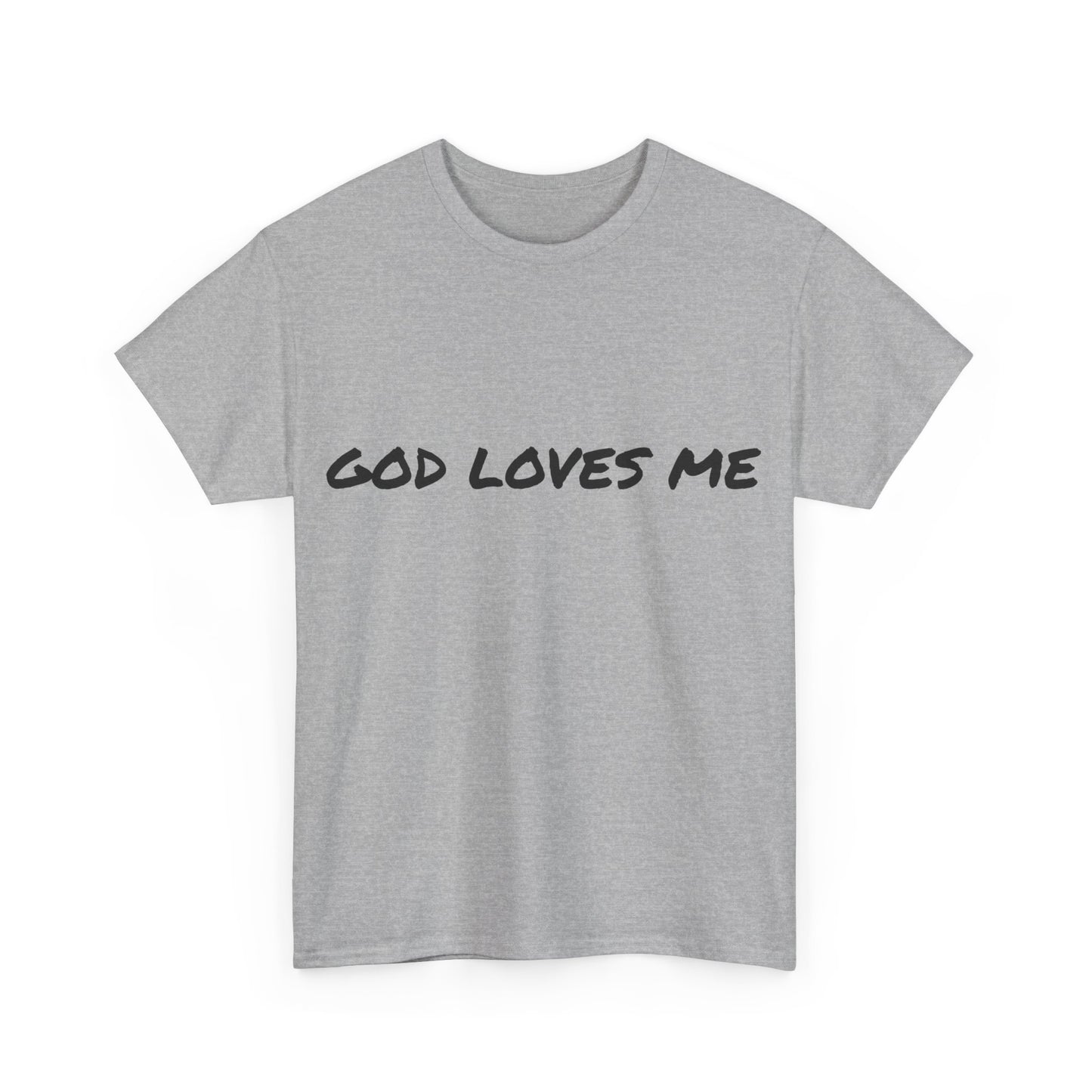 God Loves Me Unisex Heavy Cotton Tee