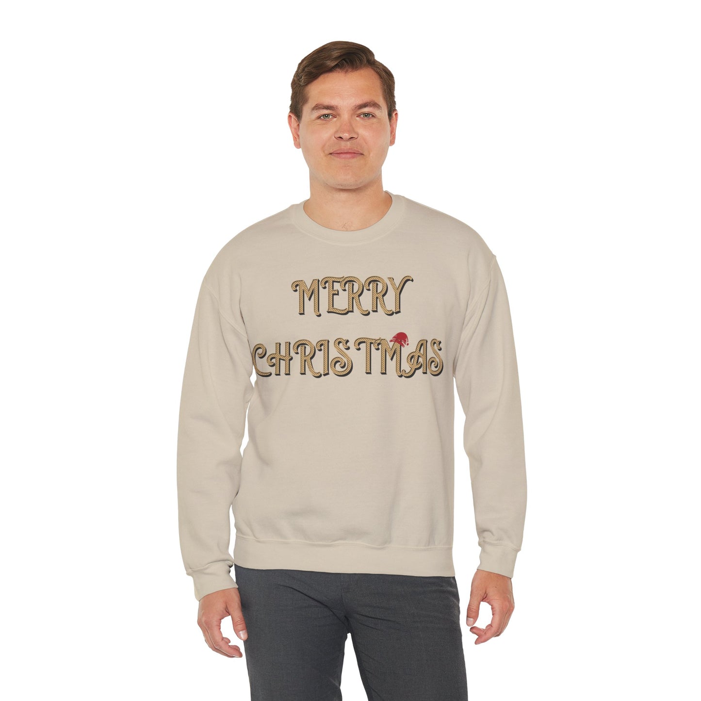 Merry Christmas Unisex Heavy Blend™ Crewneck Sweatshirt