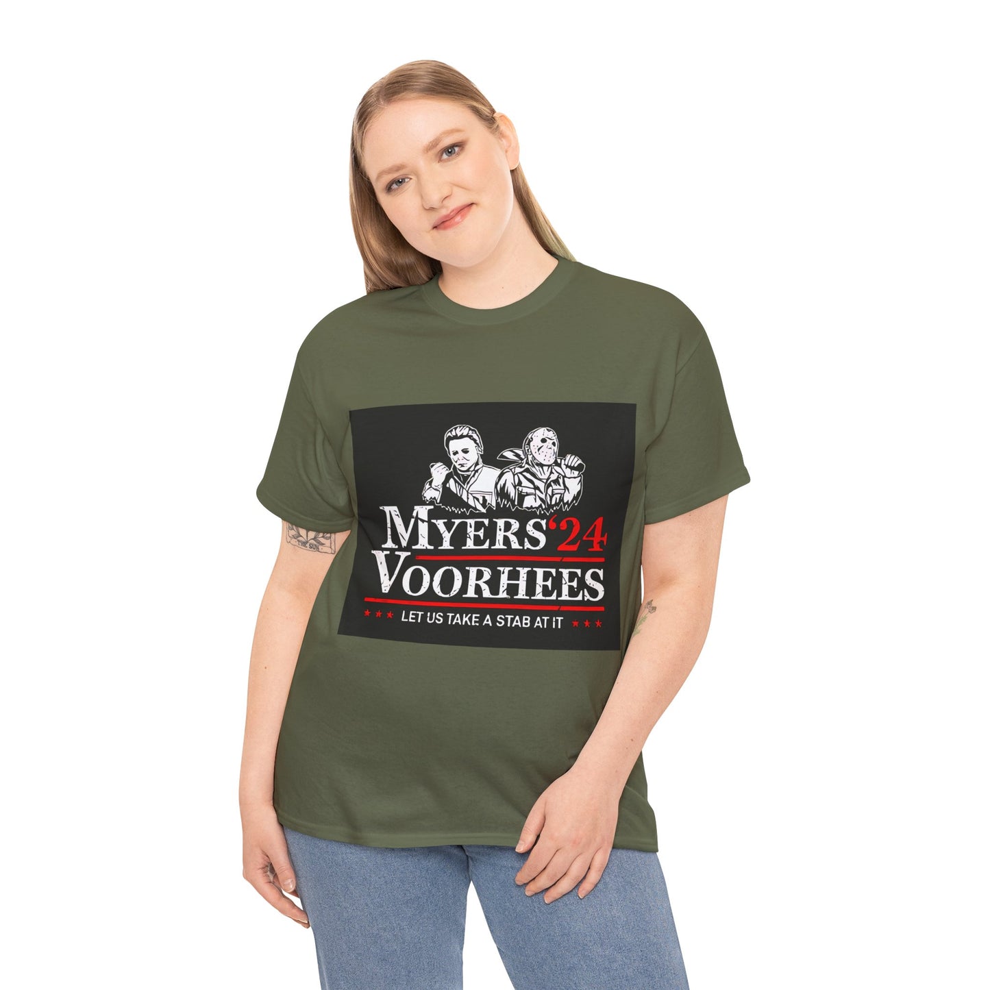 Myers Voorhees 24 Unisex Heavy Cotton Tee