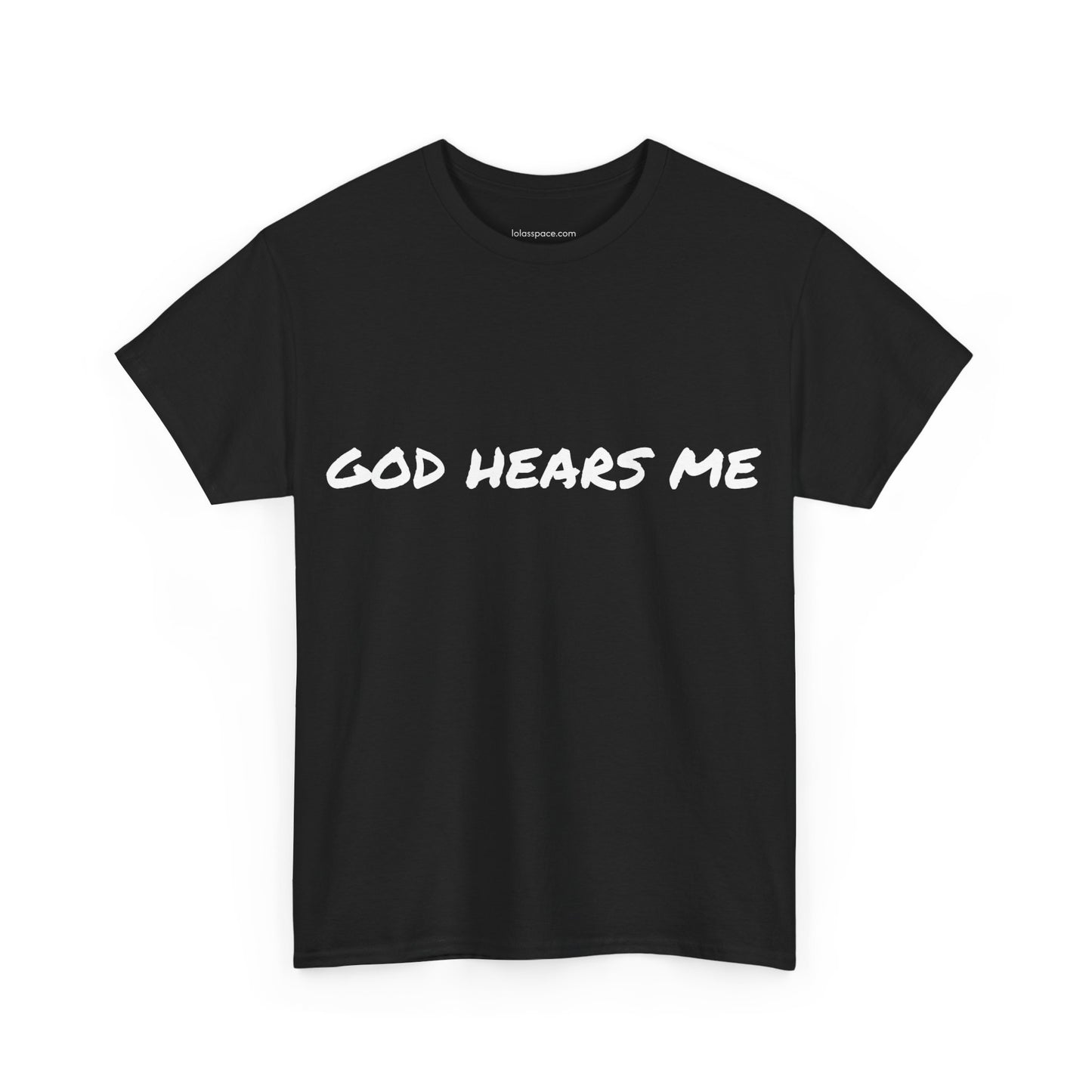 God Hears Me Unisex Heavy Cotton Tee