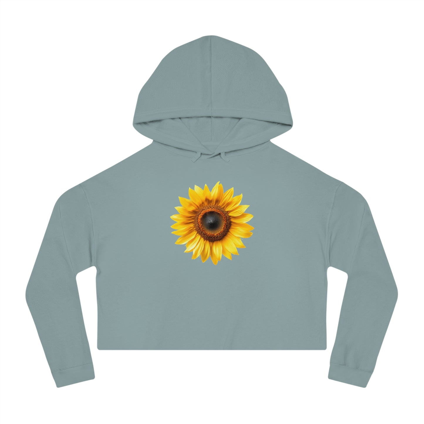 Sunflower Cropped Hoodie