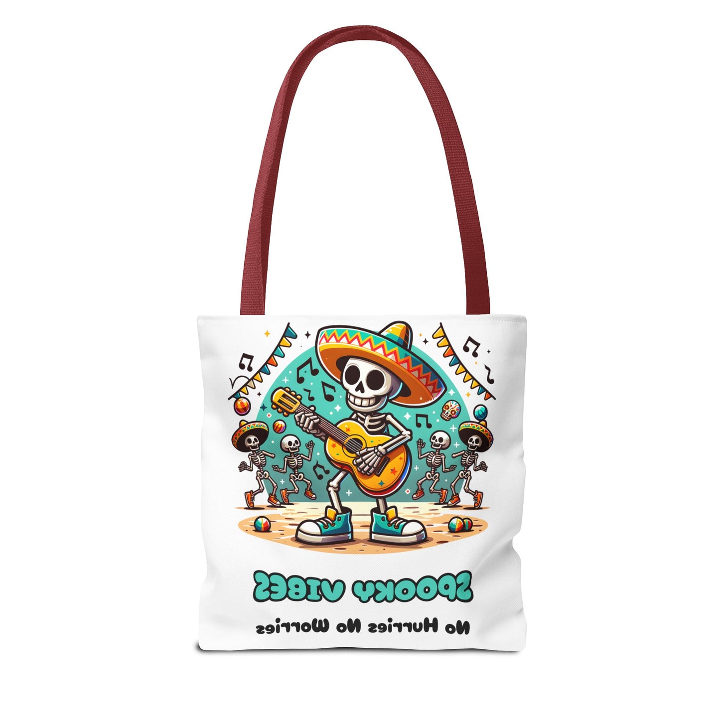 Spooky Vibes Tote Bag – Halloween Gothic Carryall