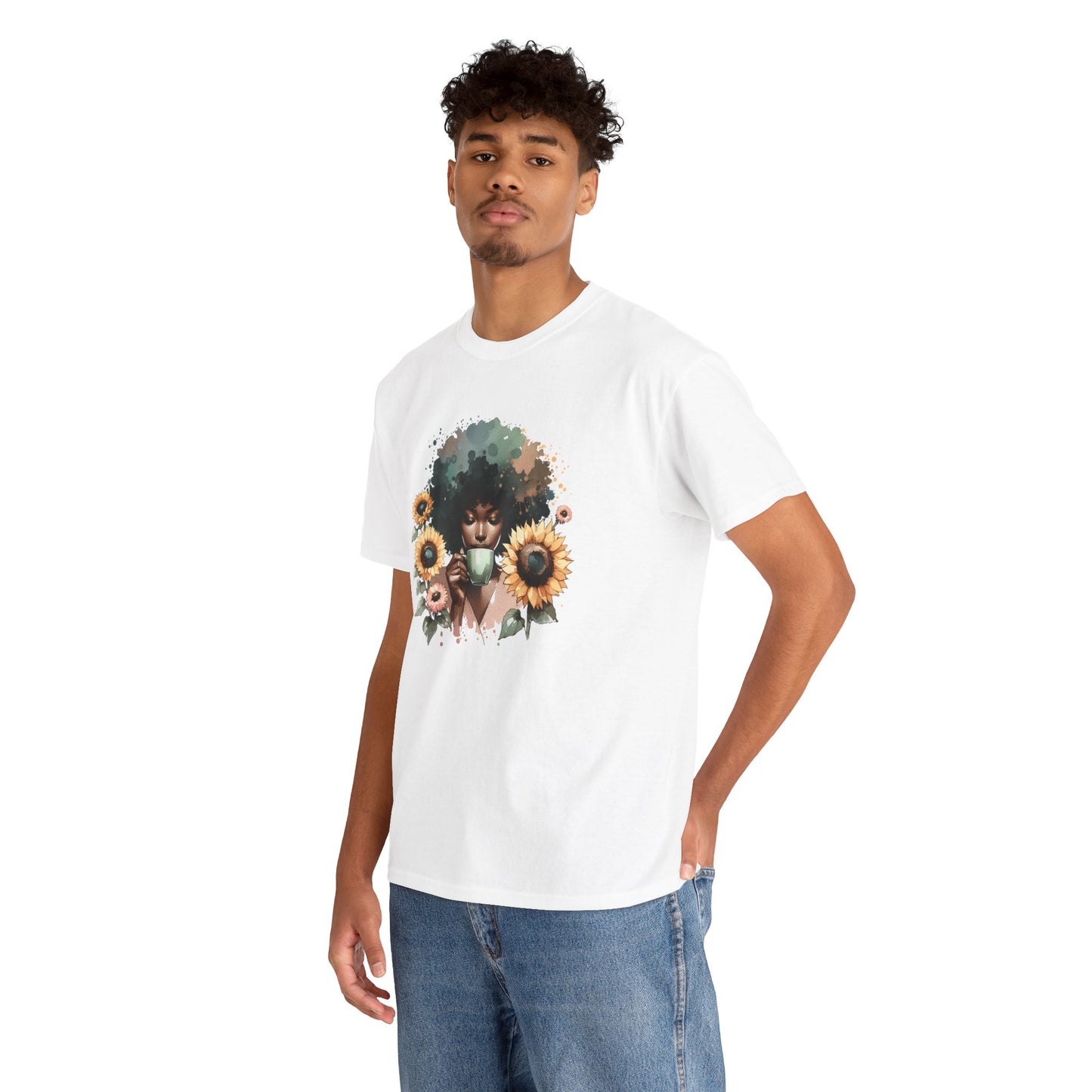 Sunflowers And Coffee T-Shirt