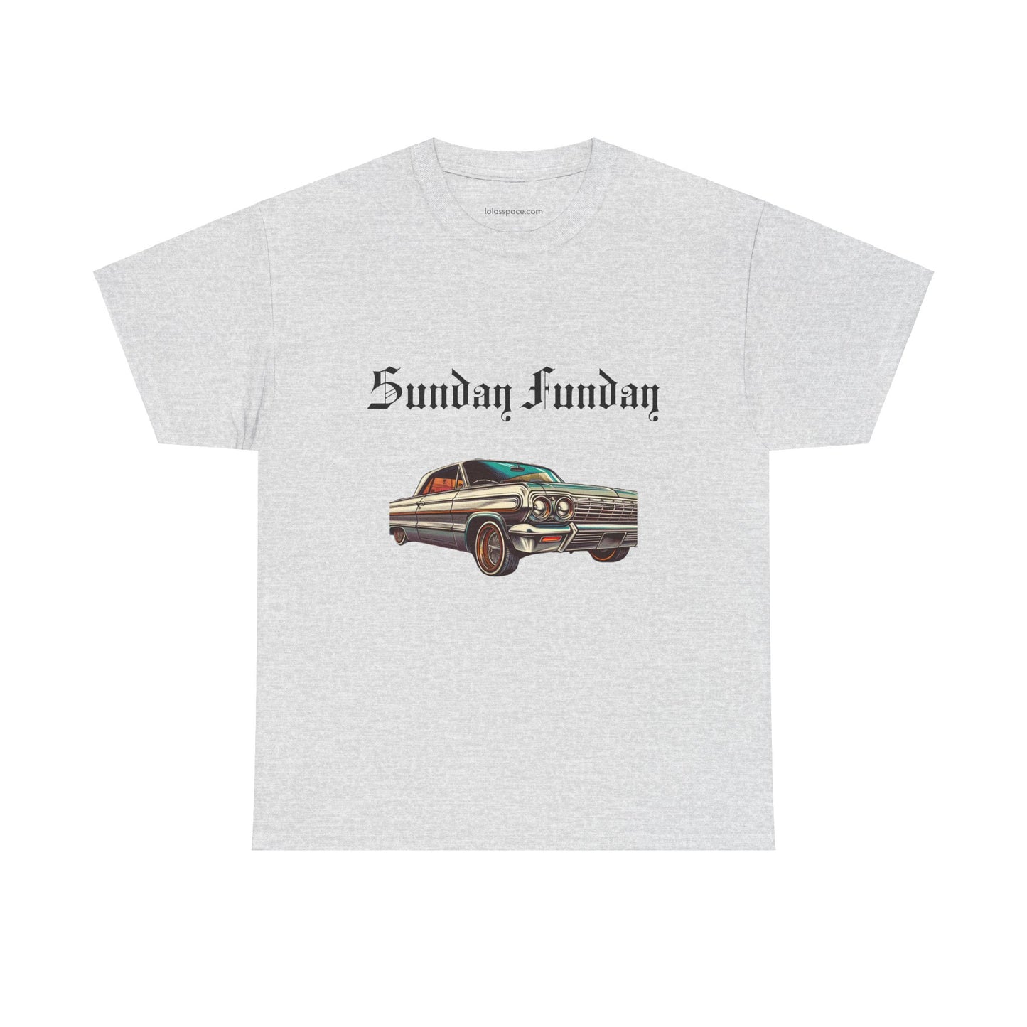 Sunday Funday Lowrider Unisex Heavy Cotton Tee