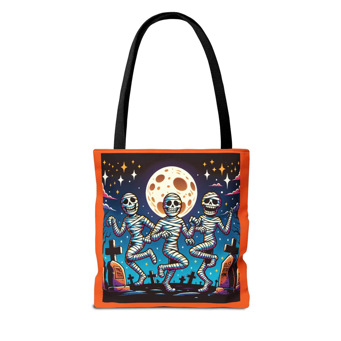 Halloween Dancing Mummies Tote Bag