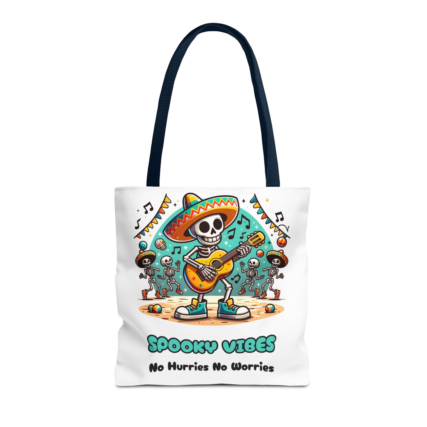 Spooky Vibes Tote Bag – Halloween Gothic Carryall