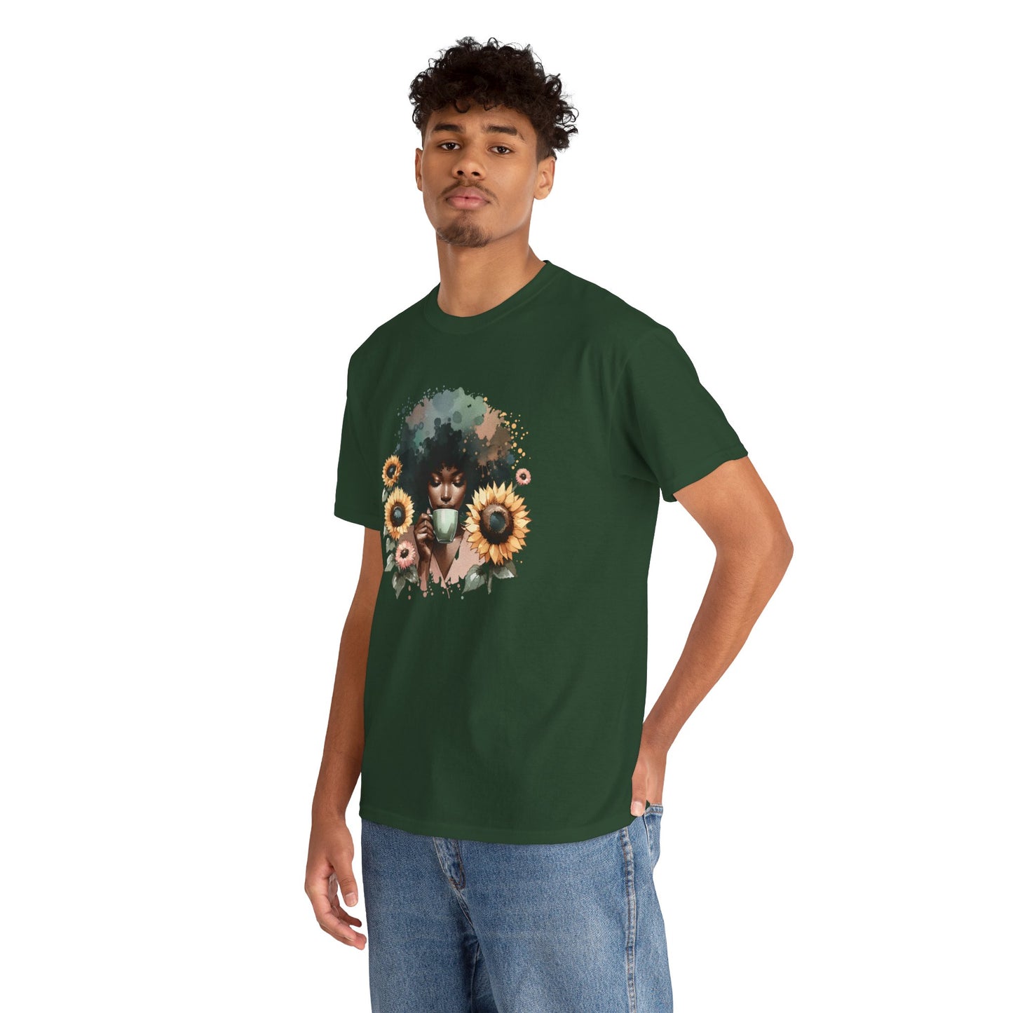 Sunflowers And Coffee T-Shirt