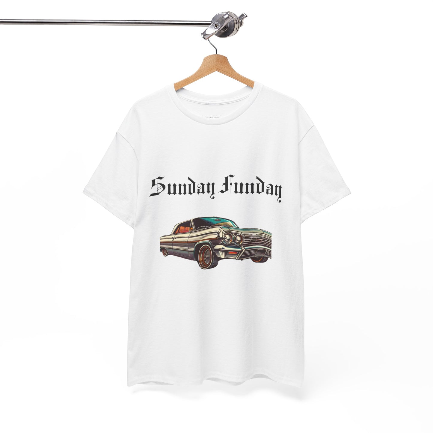 Sunday Funday Lowrider Unisex Heavy Cotton Tee