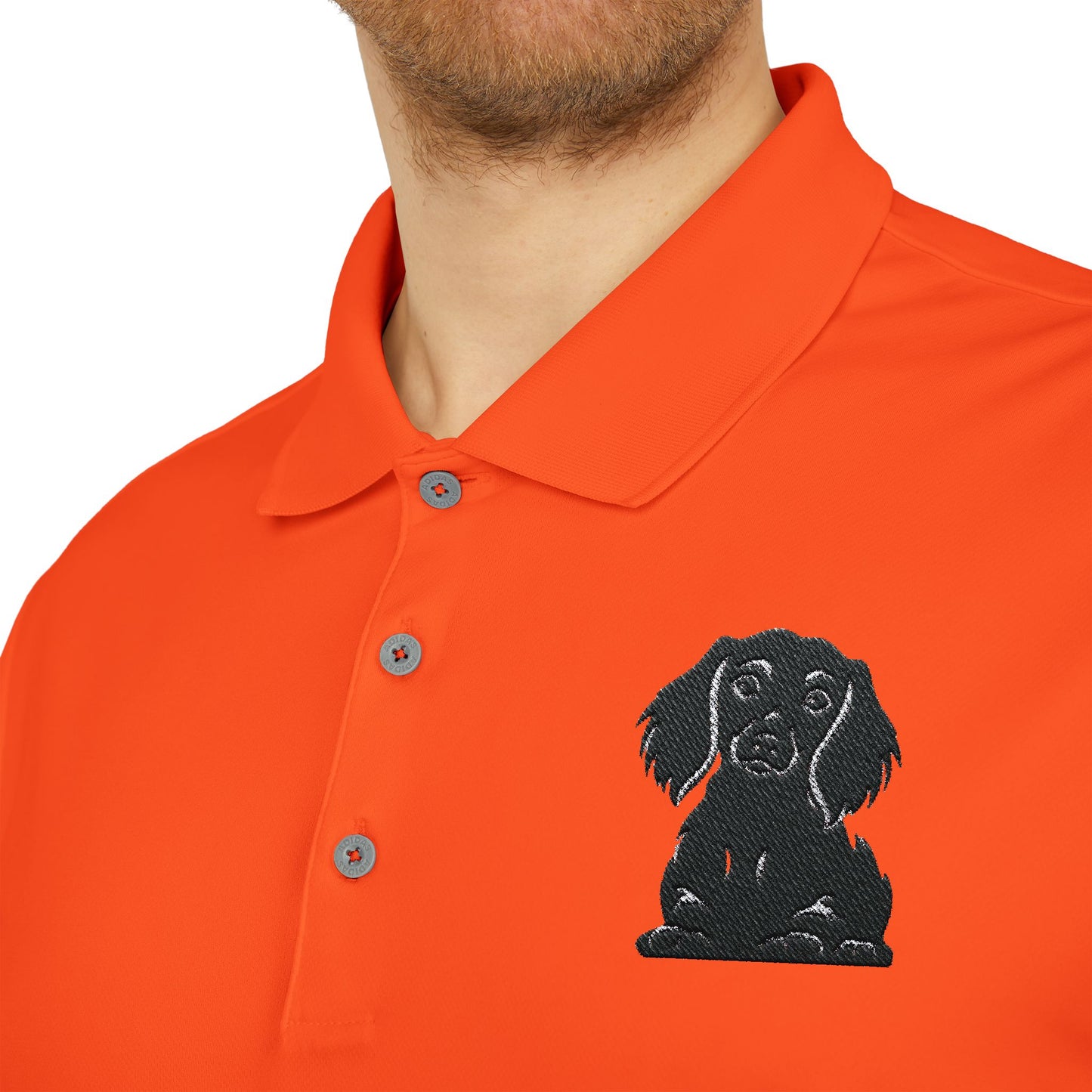 adidas Performance Polo Shirt - Lola's Space Design, Unisex