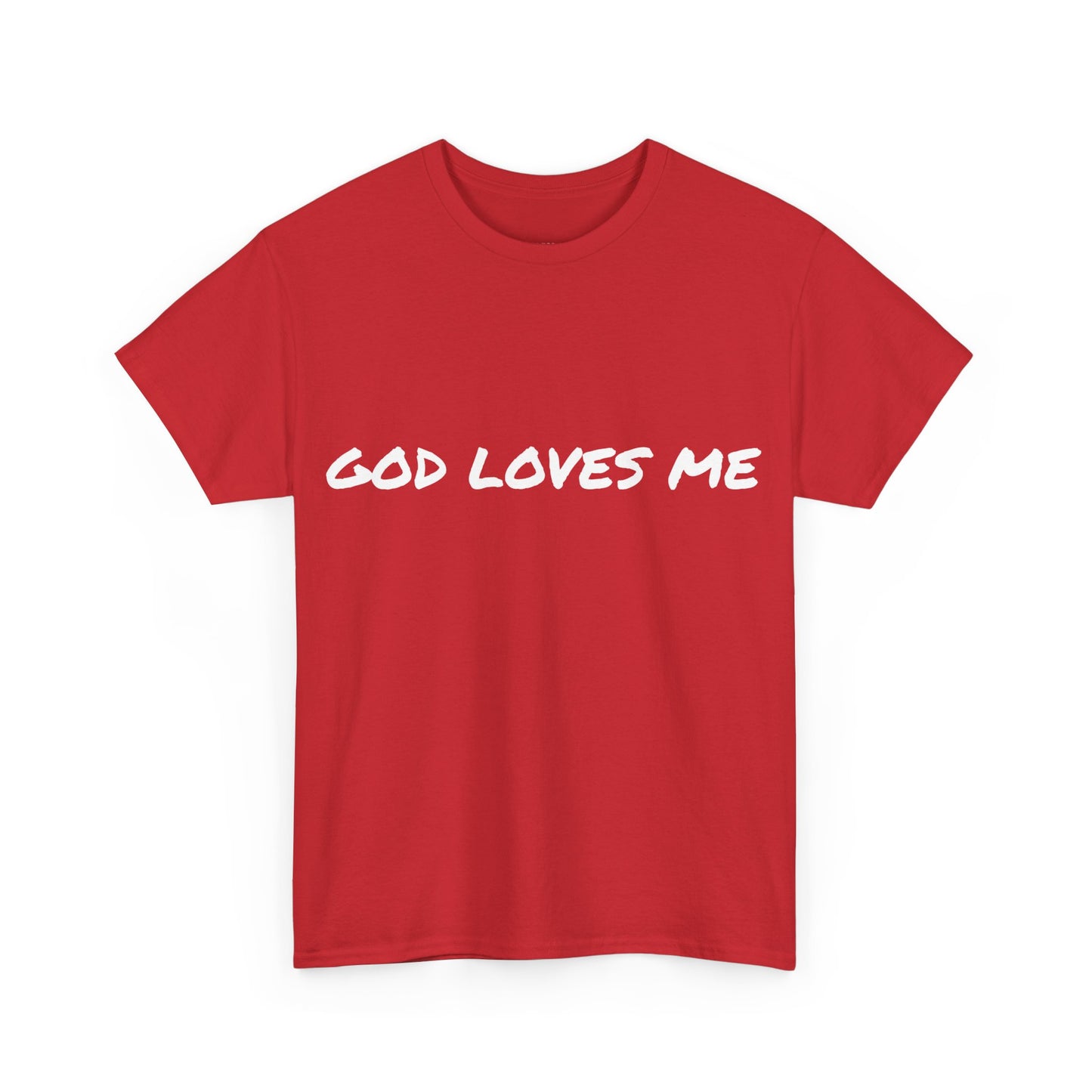 God Loves Me Unisex Heavy Cotton Tee