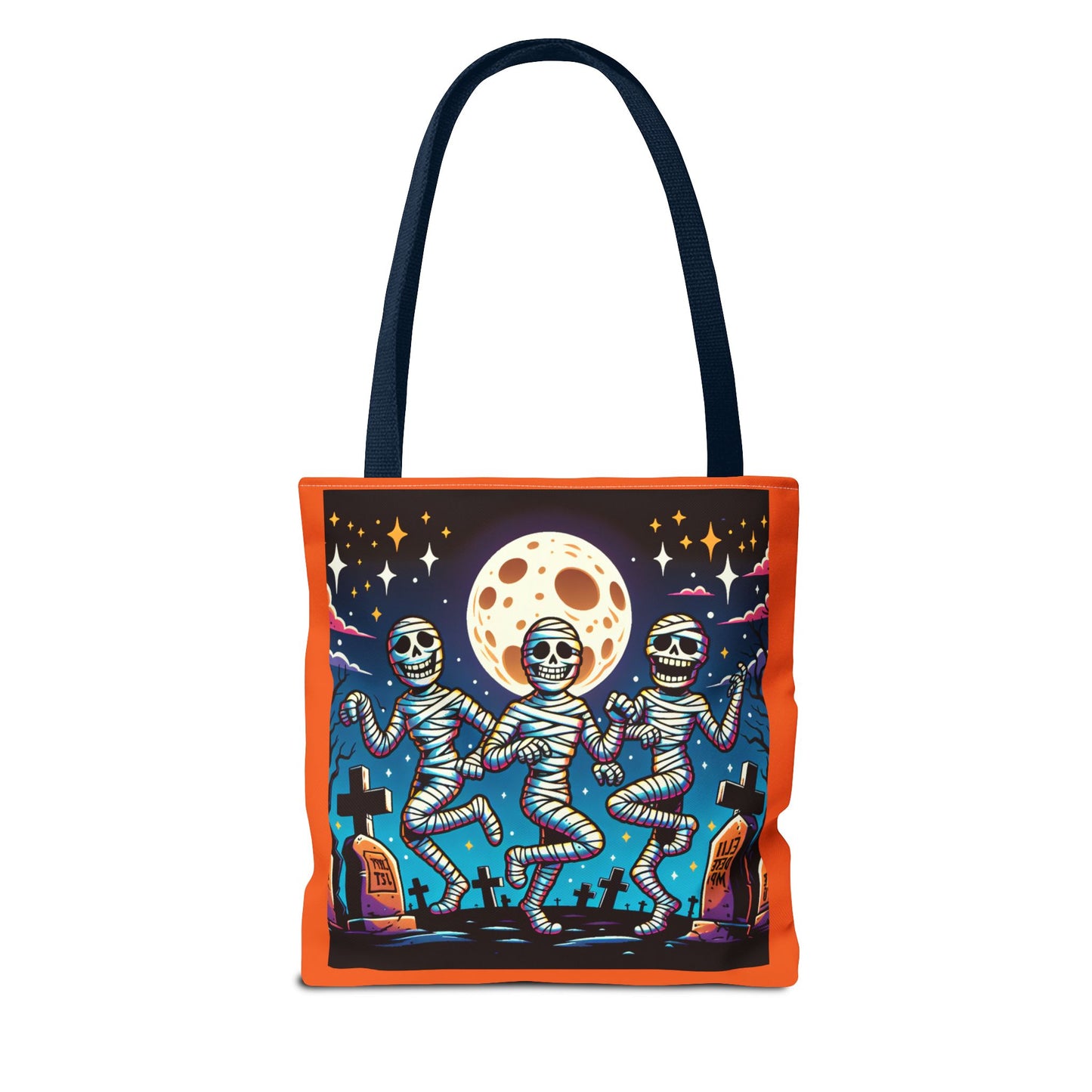 Halloween Dancing Mummies Tote Bag