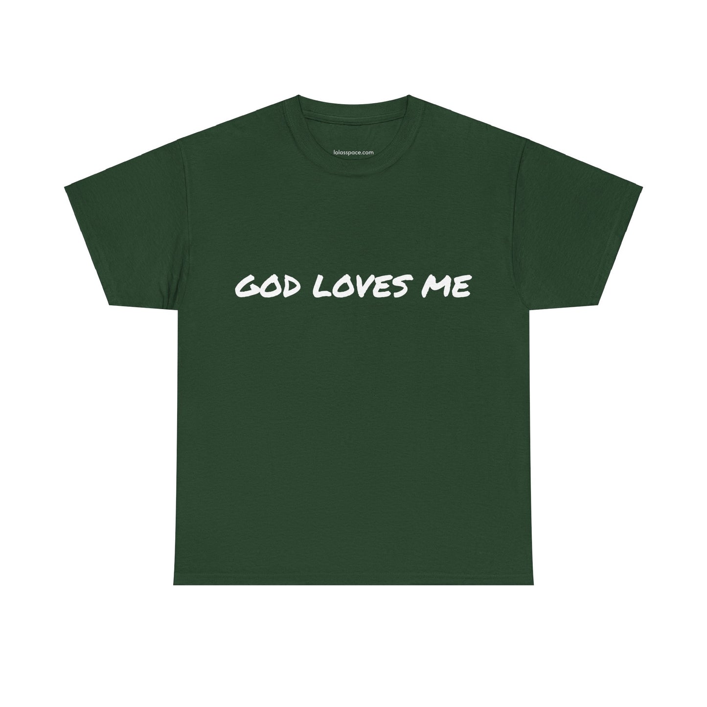 God Loves Me Unisex Heavy Cotton Tee