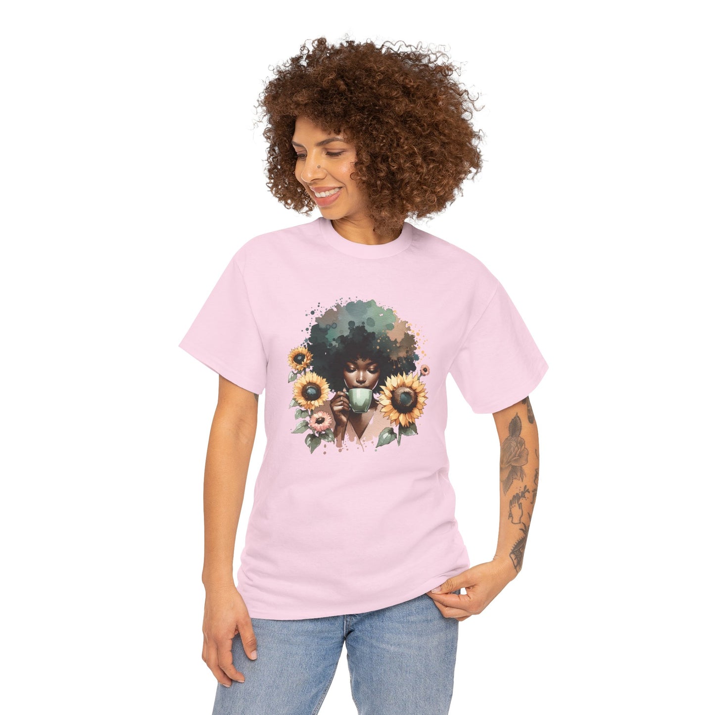 Sunflowers And Coffee T-Shirt