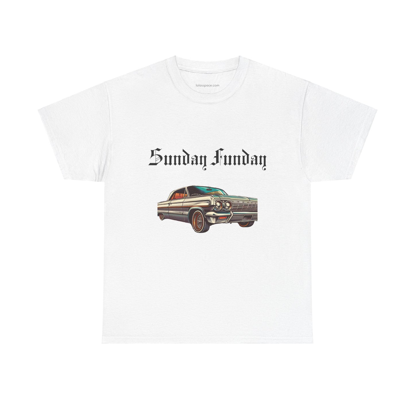 Sunday Funday Lowrider Unisex Heavy Cotton Tee