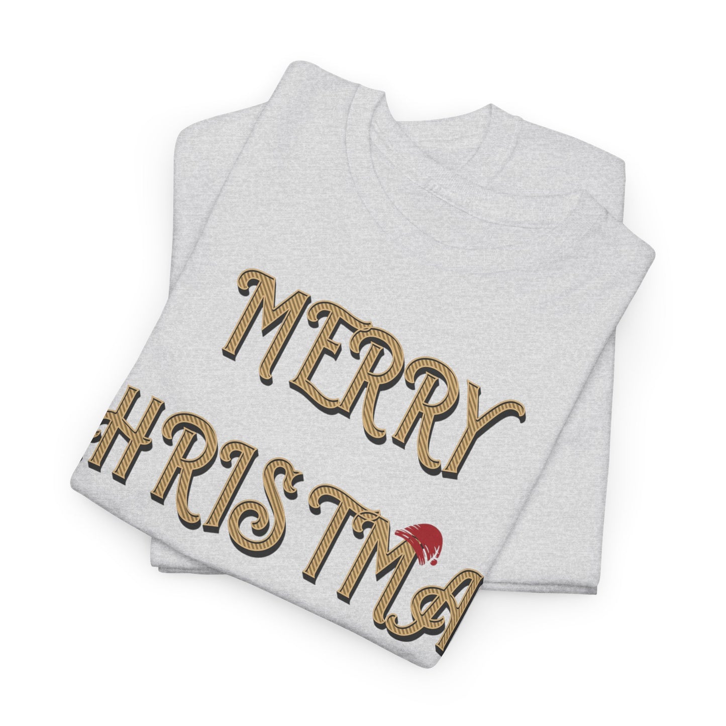 Merry Christmas Unisex Heavy Cotton Tee