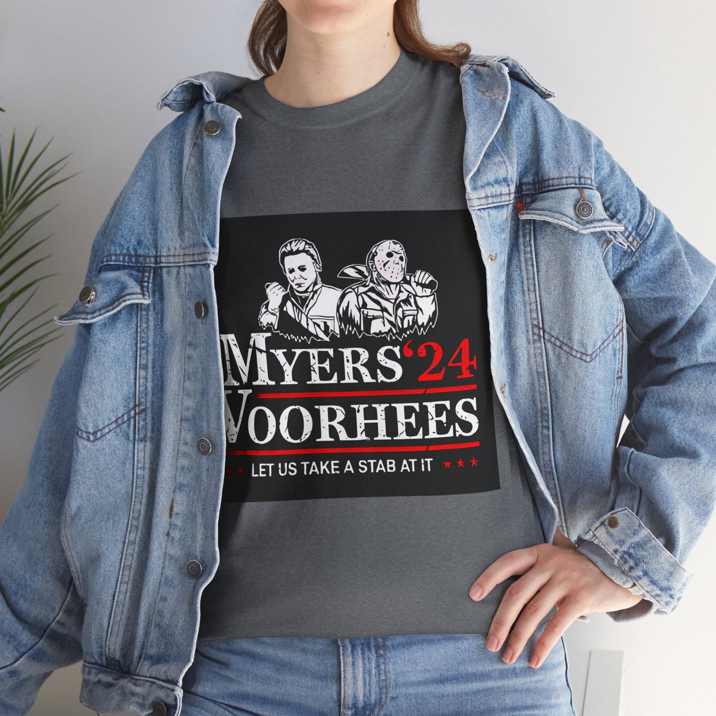 Myers Voorhees 24 Unisex Heavy Cotton Tee