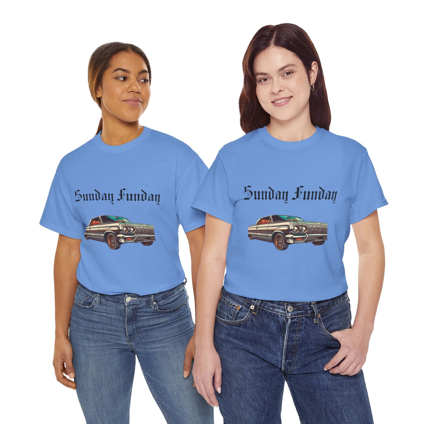 Sunday Funday Lowrider Unisex Heavy Cotton Tee