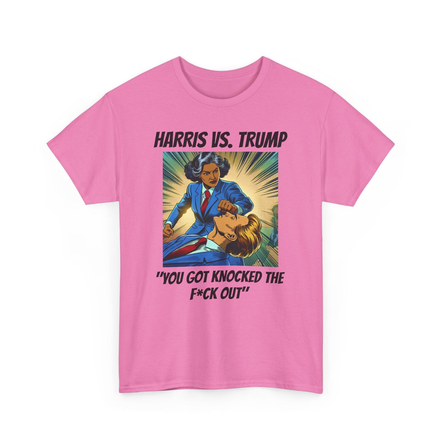 Harris vs Trump Unisex Heavy Cotton Tee